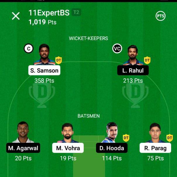 Dream 11 Free Team Ipl