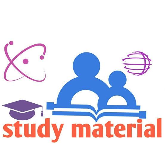 Study materials 