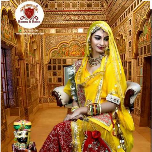 Rajputi poshak and safa