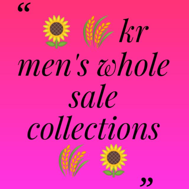 🌻KR Men's wholesale .....