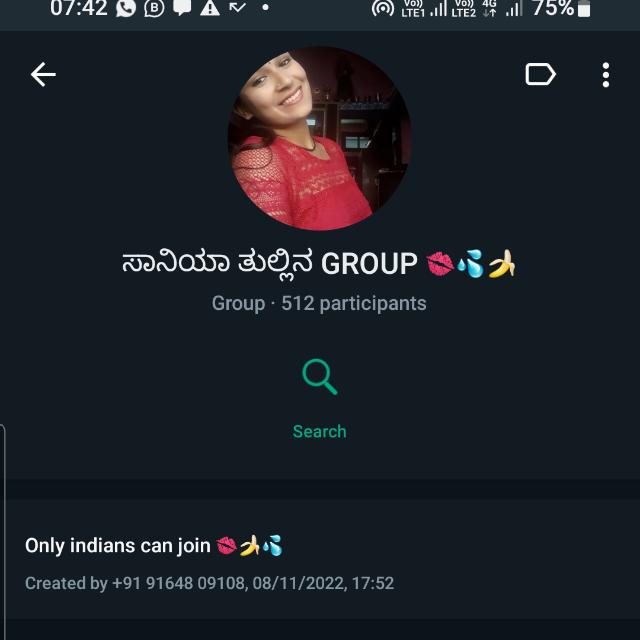 ಸಾನಿಯಾ ತುಲ್ಲಿನ fake group