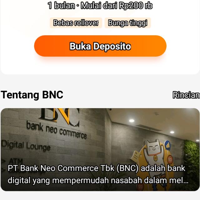 Neo bank kita sukses✌️