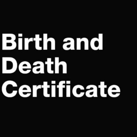 Delhi birth certificate and death certificate