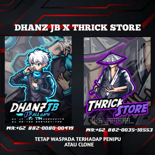 JB ALL GAME  THRICK STORE X DHANZZ JB¹