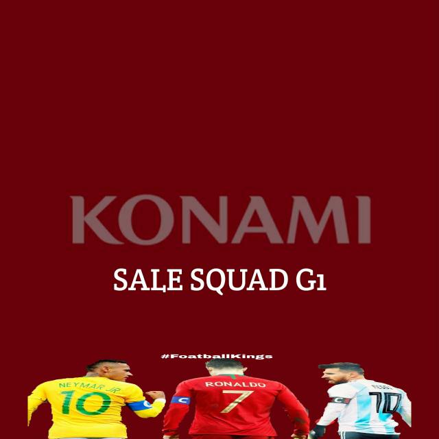 PES SALE/EX Squad G1