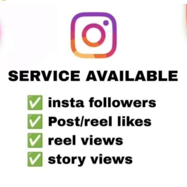 Instagram service ✅