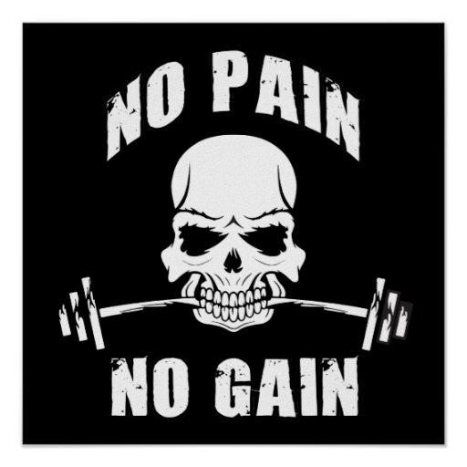 No pain no gain??❤?