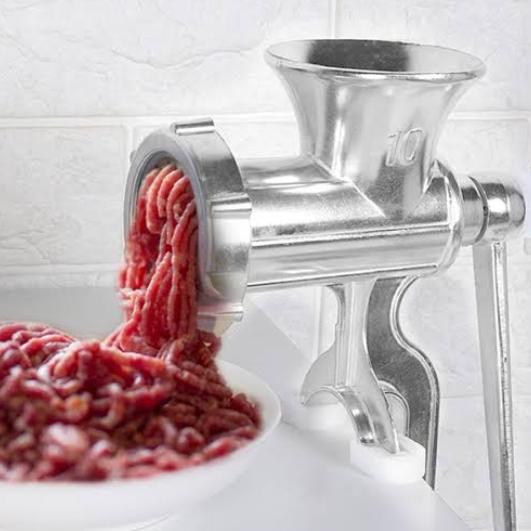 Meat grinder experiment