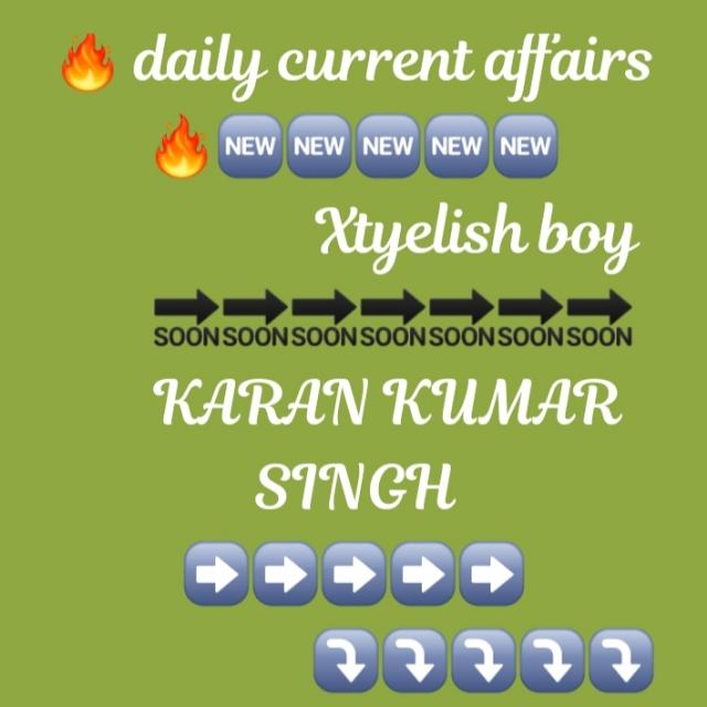 Daily current affairs