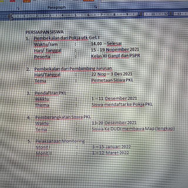 PKL KLS GANJIL 2021/2022