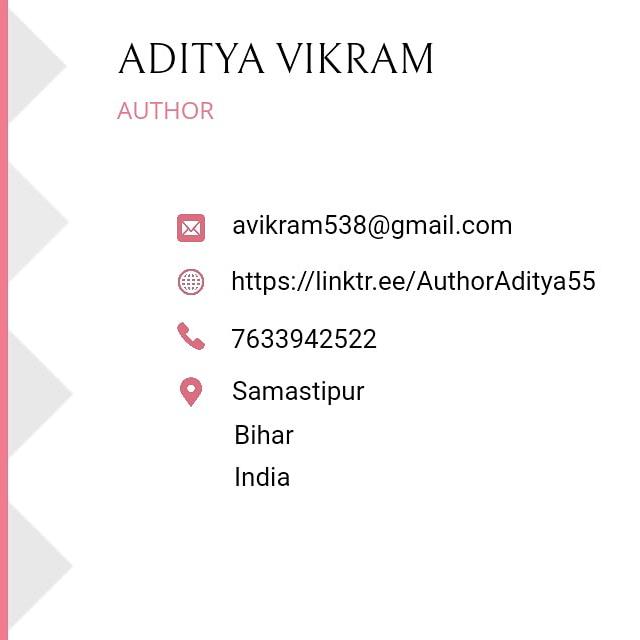 Author Aditya Vikram