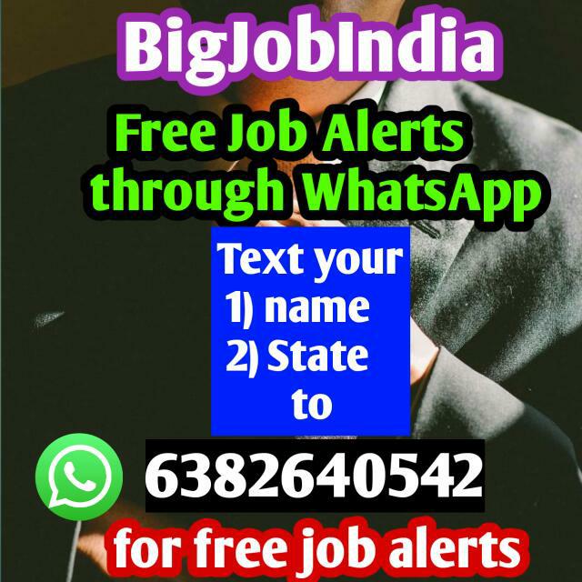 BigjobIndia Free  Alerts