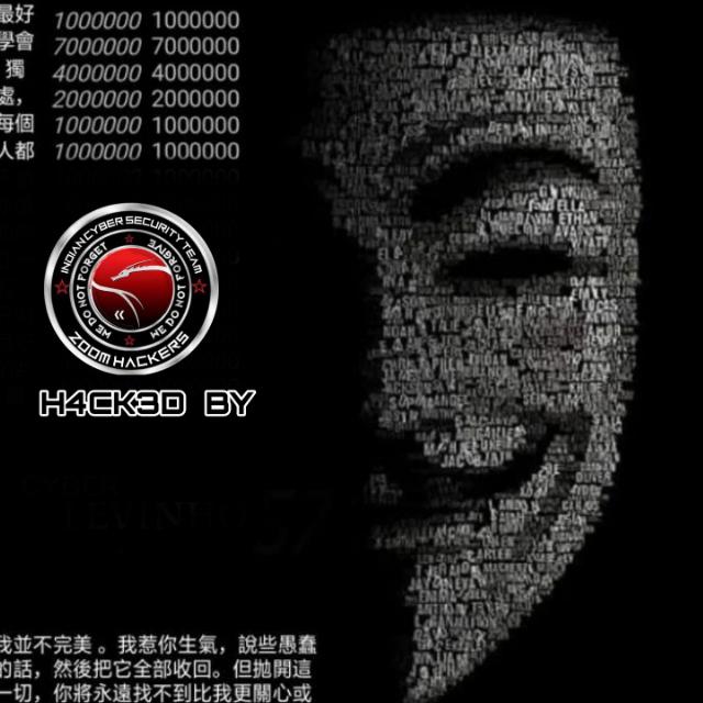 H4CK3D BY  ZOOM HACKERS