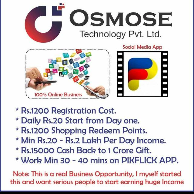 OSMOS TECHNOLOGY NEW JOIN