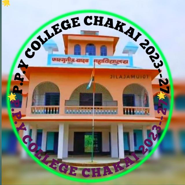P.P.Y COLLEGE CHAKAI 2023--27