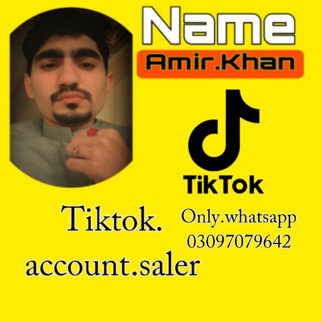 Tiktok acc seller no1