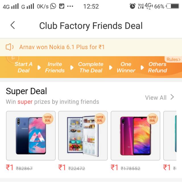 Friends deal