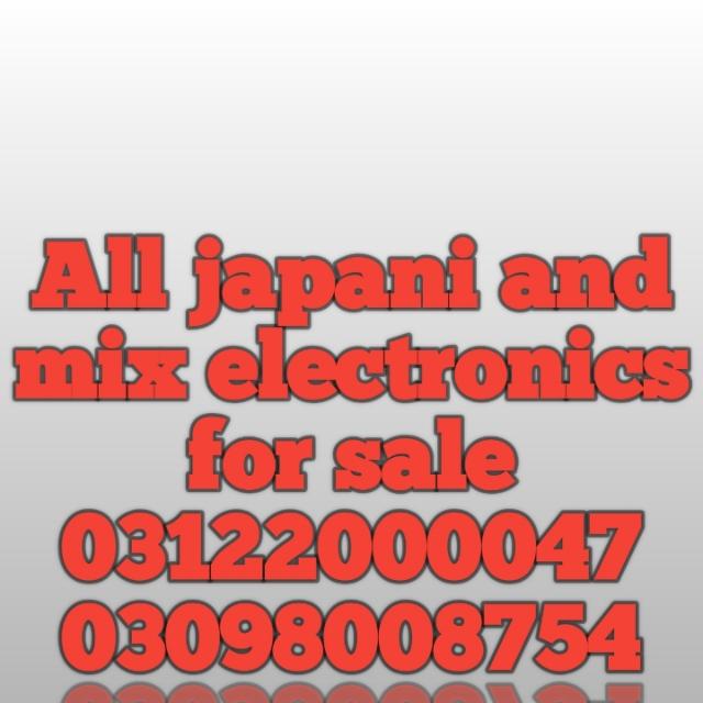 All japani electronics 2⃣