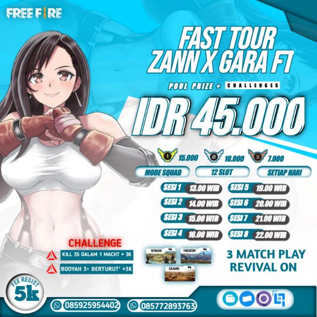 FAST TOUR BY ZANN X GARA FT