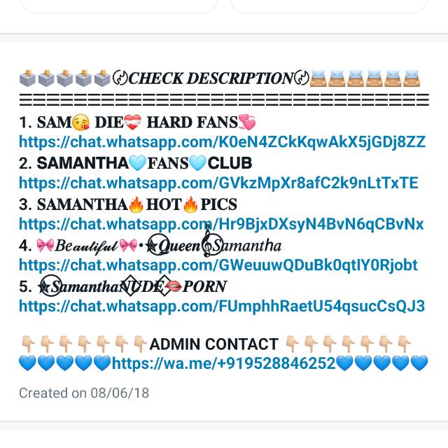 Samantha Ruth Prabhu ?✔️