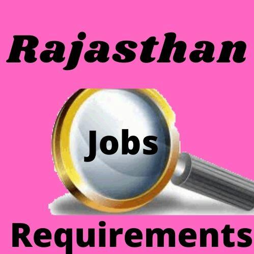 Rajasthan job requirement