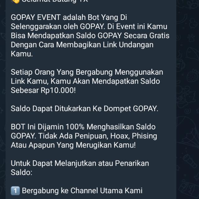 EVENT SALDO GOPAY GRATIS??