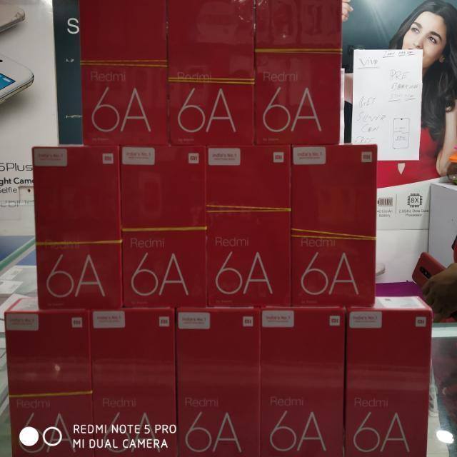 Redmi 6a tomorrow