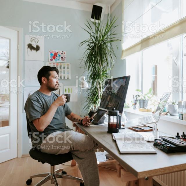 WORKING FROM HOME 