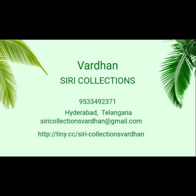 Siri collections vardhan6️⃣
