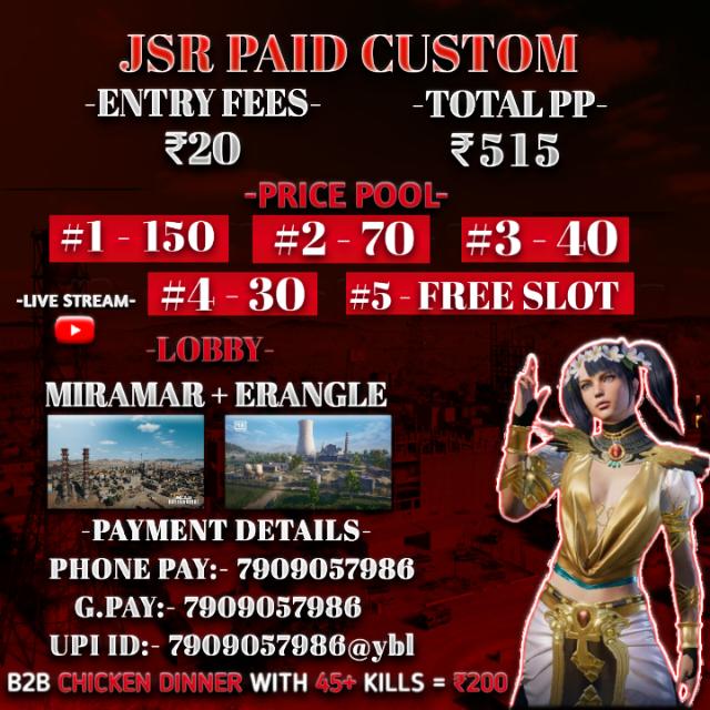 ?JSR PAID CUSTOM?