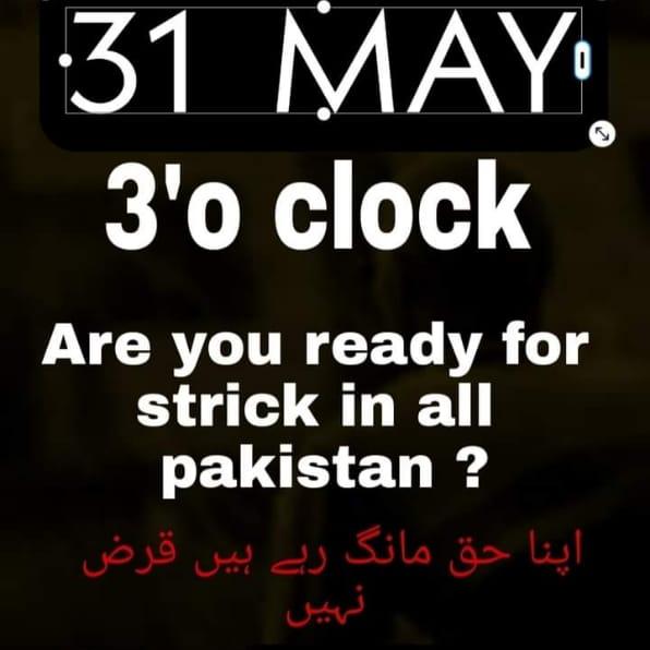 31 may protest