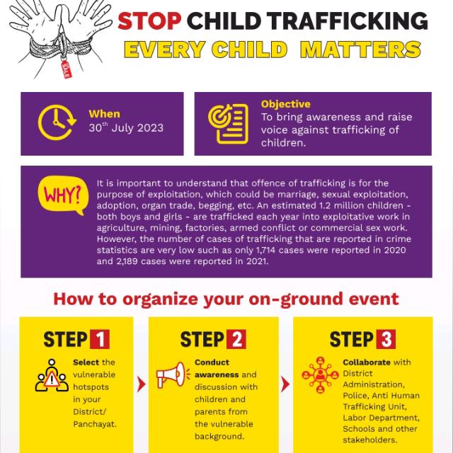 STOP CHILD TRAFFICKING