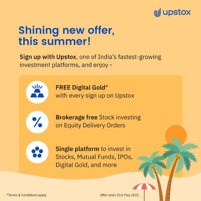 Upstox account opening