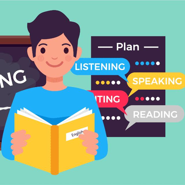 village learn to speak English

￼