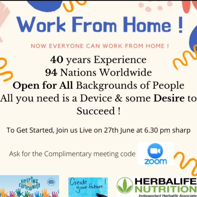 Work from home and earn