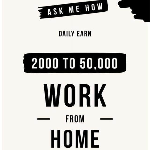 Earn 40-50k💸form home.