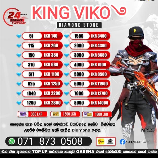 ＶＩＫＯ ＤＩＡＭＯＮＤ ＳＴＯＲＥ ２️⃣🆔🔆