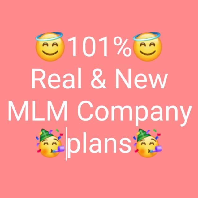 101%🔥Real & New🔥MLM Plans