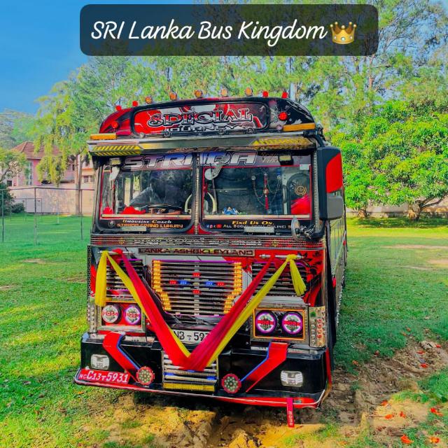 ශ්‍රී ලංකා බස් Kingdom 👻❤💙💛💕