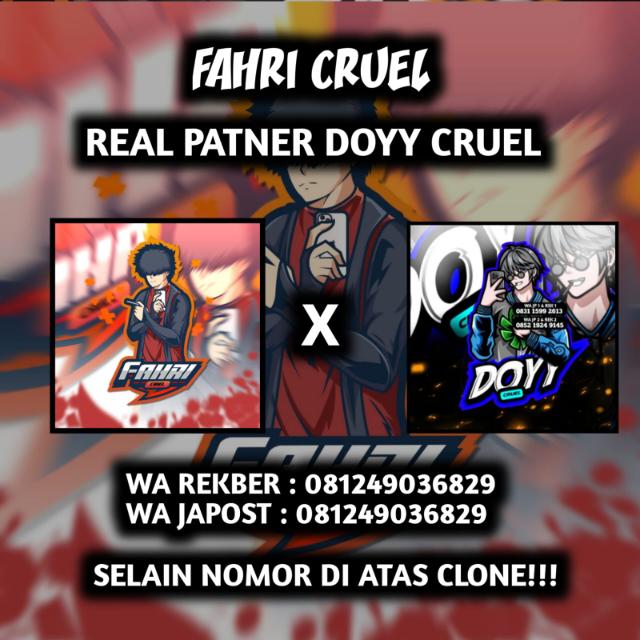 STOK||FAHRICRUEL X MANG DOY CRUEL