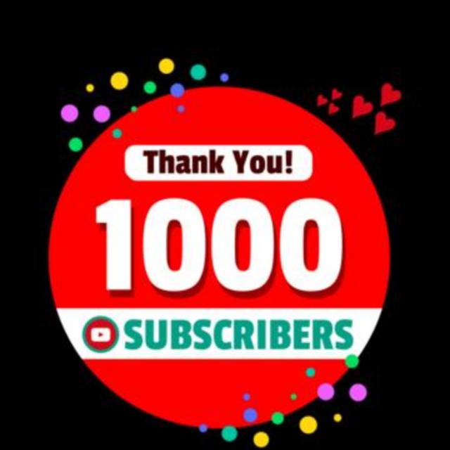 1k subscriber free ?