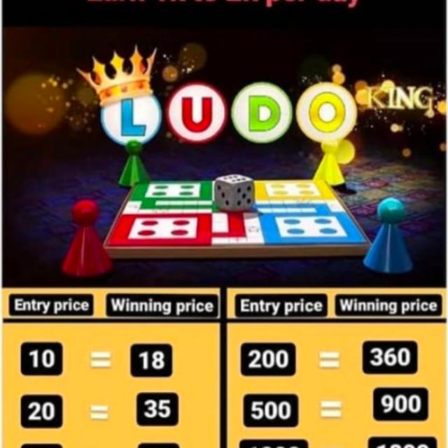 🔱🔱Earn money🔱 play Luddo🔱