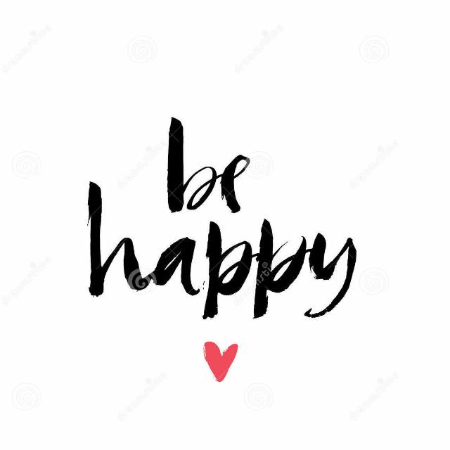Be happy 
