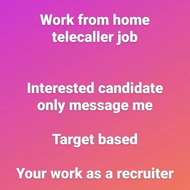 Work from home