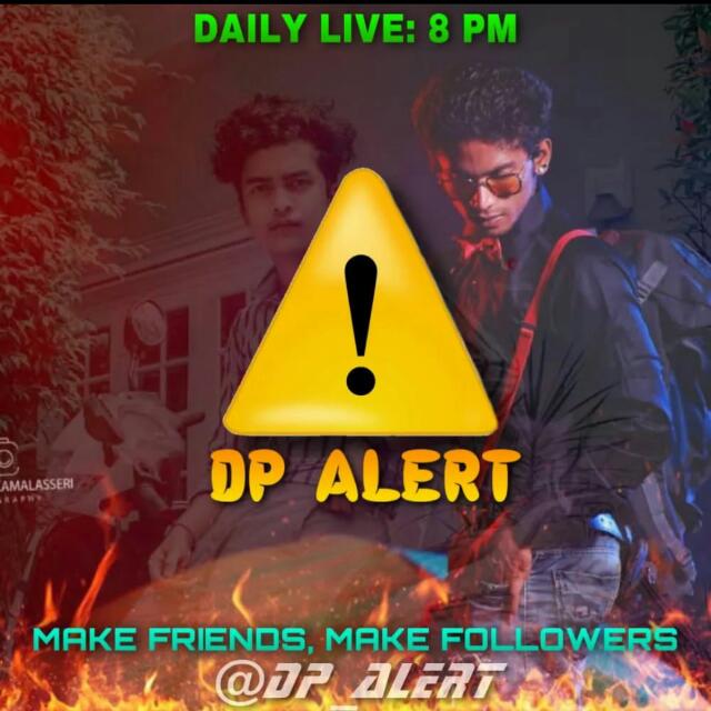@dp_alert  8pm Live