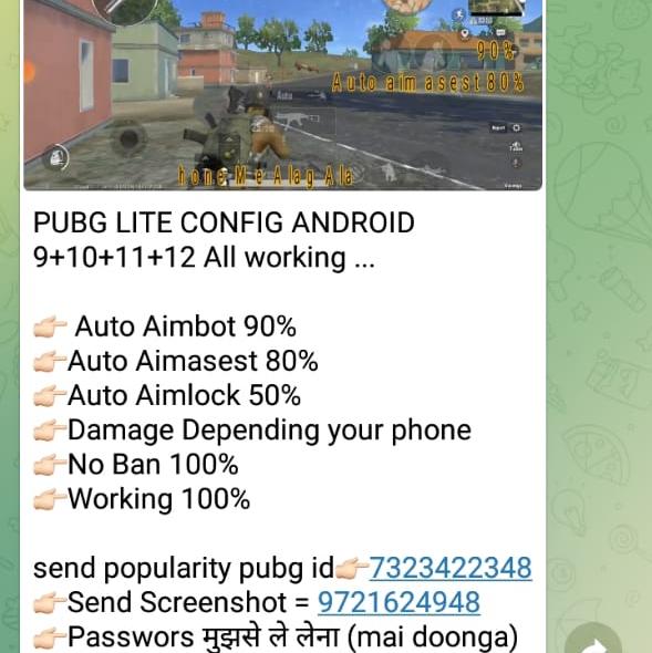Pubg lite hak cofiq file 😘