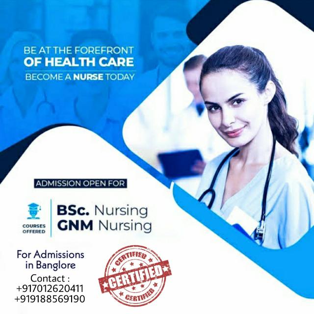 Nursing Admission Banglore 2022