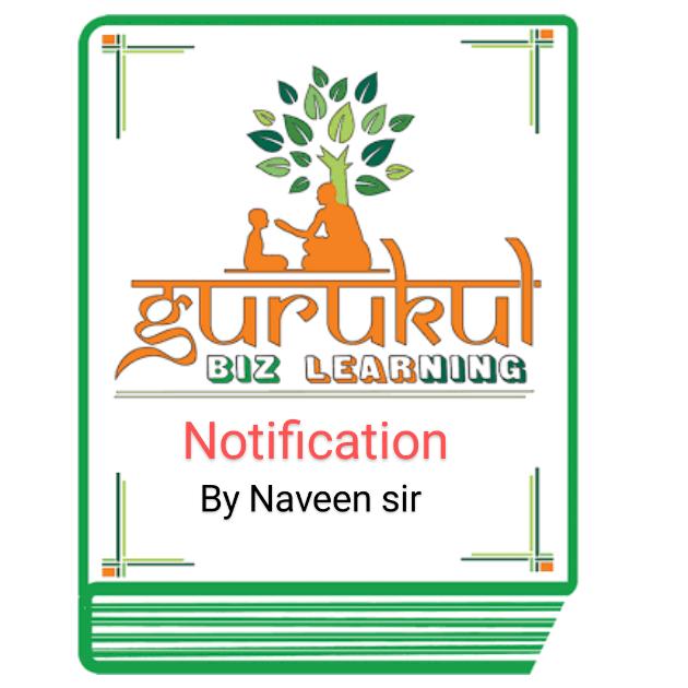 Gurukul notification