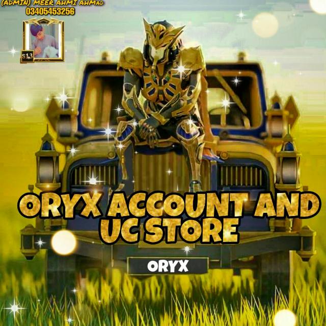 👑 *ORYX PUBG STORE* 👑 (5)