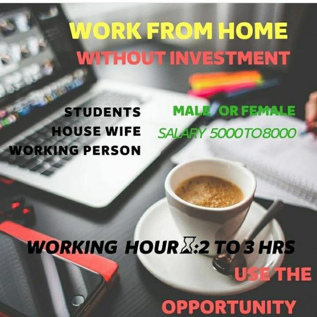 🎯🎯🎯Work from home🎯🎯🎯